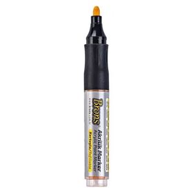 Brons 4 mm Yuvarlak Uç Turuncu Akrilik Marker