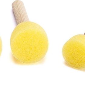Brons 4'lü Süngerli Tampon Fırça