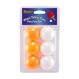Brons 6'lı Pinpon Topu