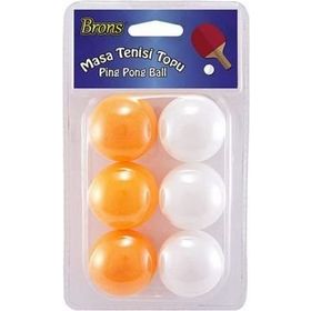 Brons 6'lı Pinpon Topu