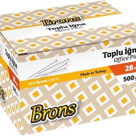 Brons BR-104 28/500 No 28 500 gr Toplu İğne