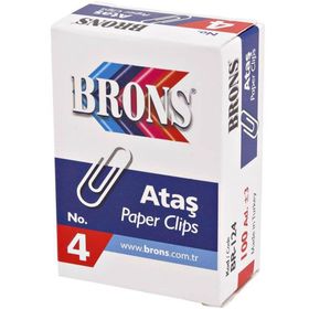 Brons BR-124 No:4 10 Paket Ataş