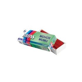 Brons BR-257 420 gr Kırmızı 10'lu Mühür Mumu