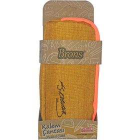 Brons BR-3103 Atatürk Turuncu Çift Gözlü Kalemlik