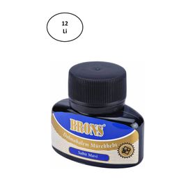 Brons BR-312 Mavi 12'li Dolma Kalem Mürekkebi