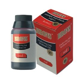 Brons BR-316 Kırmızı 12x30 CC Istampa Mürekkebi