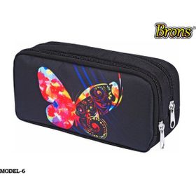 Brons BR-3160 2 Bölmeli Kalem Çantası