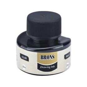 Brons BR-317 12 Adet Siyah Çini Murekkebi
