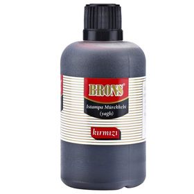 Brons Br-322 Kırmızı Istampa Mürekkebi