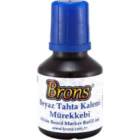 Brons BR-351 30 CC Mavi 12'li Paket Tahta Kalem Mürekkebi