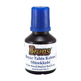 Brons BR-351 30 CC Mavi 12'li Paket Tahta Kalem Mürekkebi