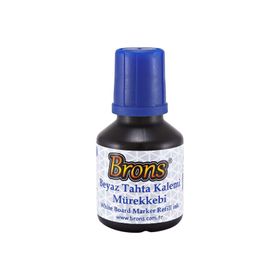 Brons BR-351 30 CC Mavi Beyaz Tahta Kalem Mürekkebi
