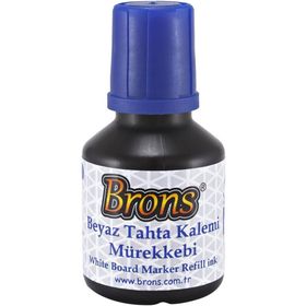 Brons BR-351 30 CC Mavi Beyaz Tahta Kalem Mürekkebi