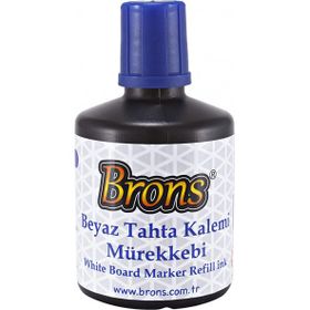 Brons BR-354 6x100 cc Mavi Tahta Kalem Mürekkebi