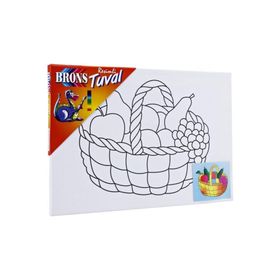 Brons BR-360 25x35 cm Resimli Tuval