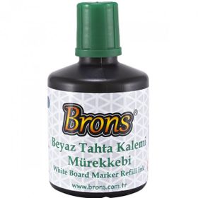 Brons BR-363 6x100 cc Yeşil Tahta Kalemi Mürekkebi
