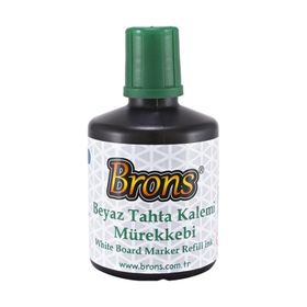 Brons BR-363 6x100 cc Yeşil Tahta Kalemi Mürekkebi