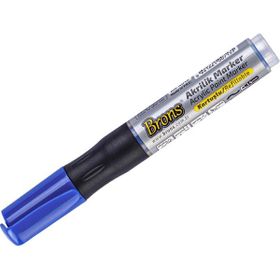 Brons BR-4012 Mavi Akrilik Marker Kalem