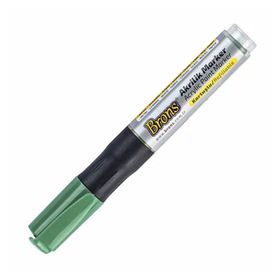 Brons BR-4013 Yeşil Akrilik Marker Kalem