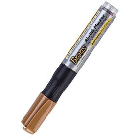 Brons BR-4016 Kahverengi Akrilik Marker Kalem