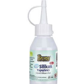 Brons BR-404 50 GR Sıvı Silikon 24'lü Yapıştırıcı