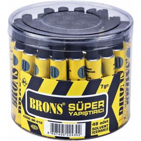 Brons BR-412 7 gr 48'li Kutu Yapıştırıcı