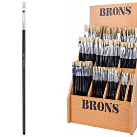 Brons BR-510 0 Yağlı Boya Fırçası