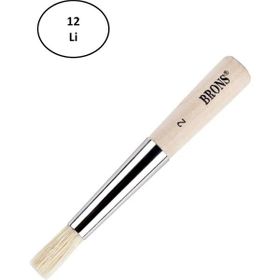 Brons BR-661 115 Serisi No: 2 12'li Tampon Fırça