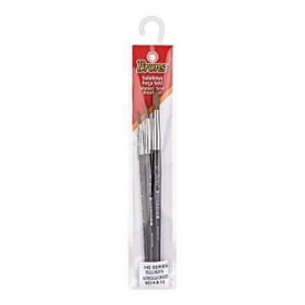 Brons Br-674 4-4-12 3'lü Suluboya Fırçası