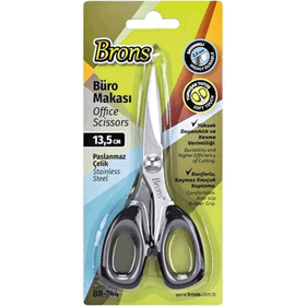 Brons BR-744 13.5 cm Ofis Makası