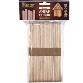 Brons BR-900 Naturel Dar Ahşap Çubuk