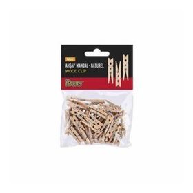 Brons BR-906 Küçük Natural Ahşap Mandal