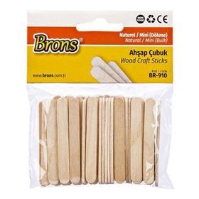 Brons BR-910 Mini Dökme Natural Ahşap Çubuk