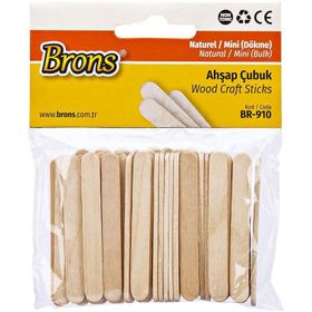 Brons BR-910 Mini Dökme Natural Ahşap Çubuk