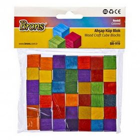 Brons BR-919 Renkli Küp Blok