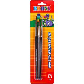 Brons BR245 No:6-8-10 Fırça Seti