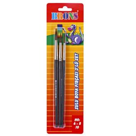 Brons BR245 No:6-8-10 Fırça Seti