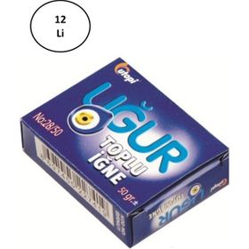 Brons BRNU-2 28/50 gr 12'li Uğur Toplu İğne