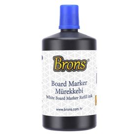 Brons Mavi 250 ml Beyaz Tahta Kalem Mürekkebi