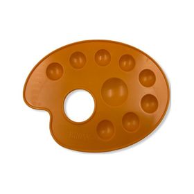 Brons Plastik Renkli Resim Paleti