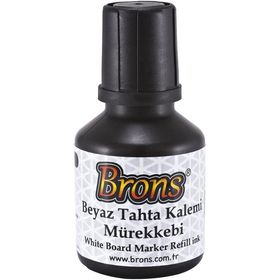 Brons Siyah 30 cc Beyaz Tahta Kalemi Mürekkebi