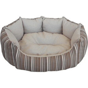 Bronza No: 1 45 x 55 x 18 cm Bej Pearl Kedi-Köpek Yatağı
