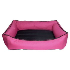 Bronza No- 1 50x60x15 cm Pembe Su Geçirmez Kedi-Köpek Yatağı
