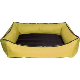Bronza No-4 80x90x15 cm Sarı Su Geçirmez Kedi-Köpek Yatağı