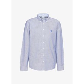 Brooks Brothers BBSP23MSH091 Lacivert Slim Fit Klasik Yaka Erkek Gömlek