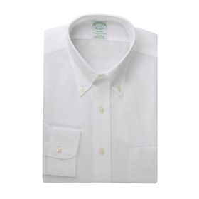 Brooks Brothers Beyaz Non Iron Erkek Gömlek