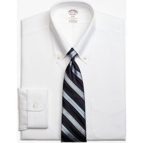 Brooks Brothers Beyaz Non Iron Erkek Gömlek