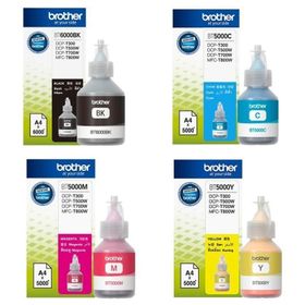 Brother Bt-6000 / Bt-5000 dcp-t300 Dcp-t500w Dcp-t700w Mfc-t800w / Mfc-910 Orjinal Mürekkep Takım