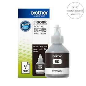 Brother Bt-6000bk Dcp-t300 Dcp-t500w Dcp-t700w Mfc-t800w / Mfc-910 Siyah Mürekkep