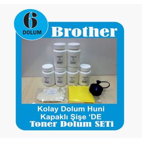 Brother HL-1211W Dolum Toner Seti